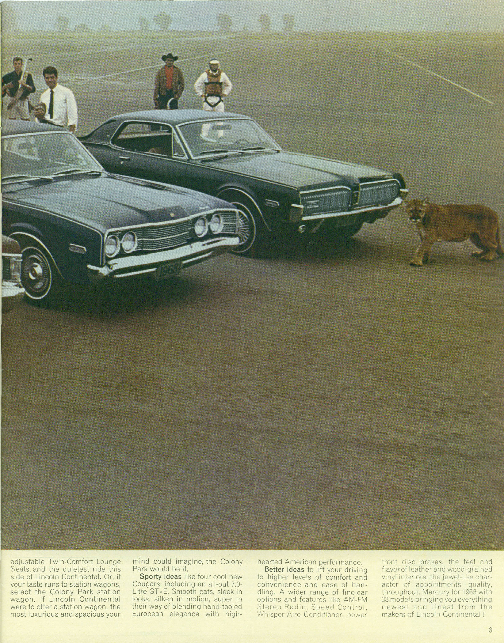 1968 Mercury Brochure Page 25